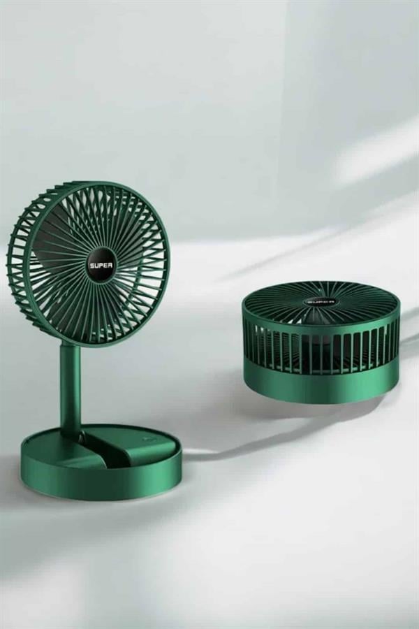 Soğutucu Vantilatör Telefon Standlı Mini Fan - Görsel 4