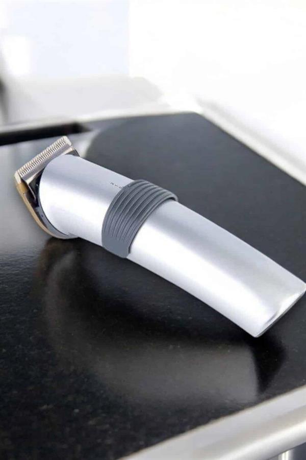 Erkeklere Özel Şarjlı Saç ve Sakal Kesme Tıraş Makinesi Seti - Görsel 3