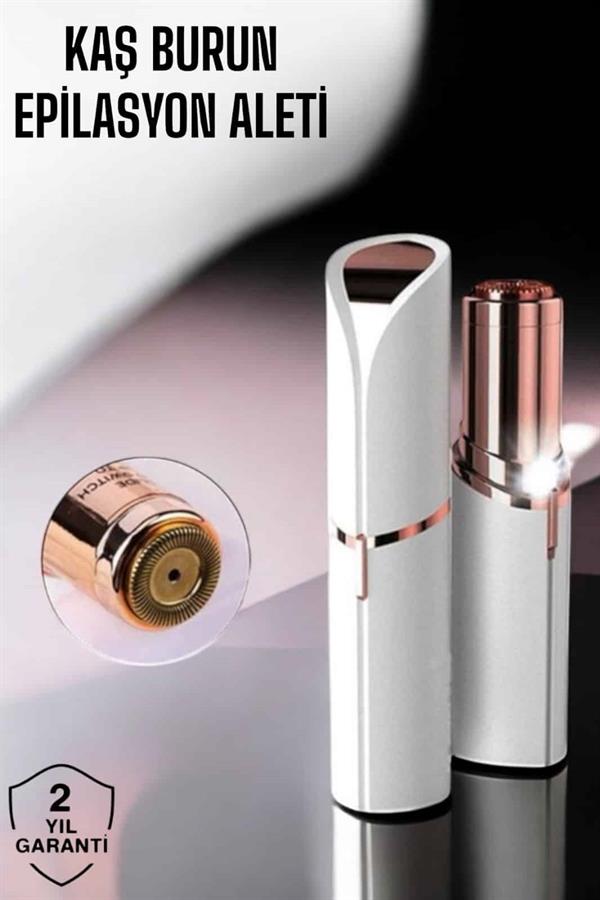 Taşınabilir ve Şık Yüz Kaş Epilatörü Hassas Ciltlere Özel - Görsel 2