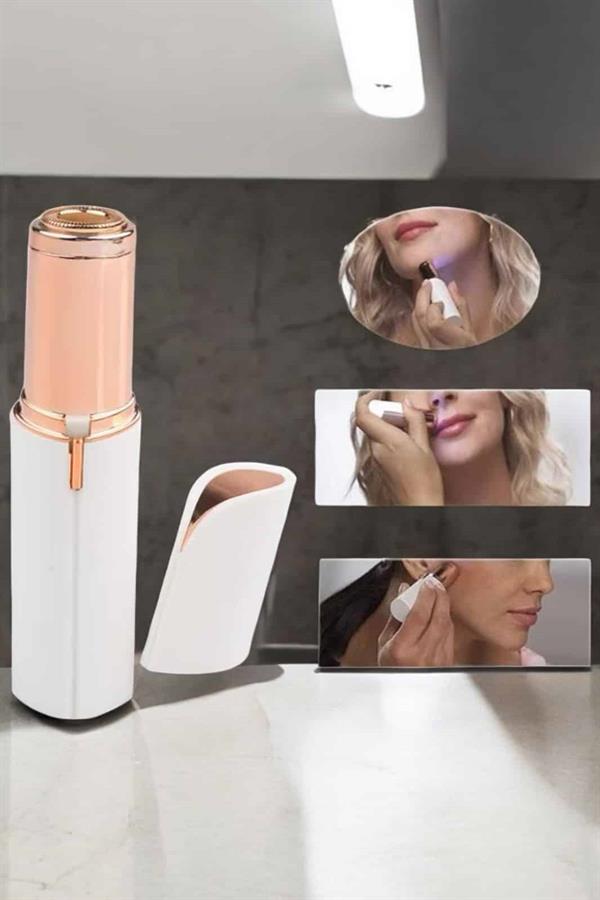 Taşınabilir ve Şık Yüz Kaş Epilatörü Hassas Ciltlere Özel - Görsel 3