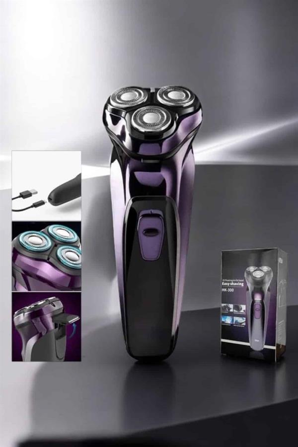 Profesyonel Şarjlı Saç ve Sakal Tıraş Makinesi Hassas Kesim - Görsel 4