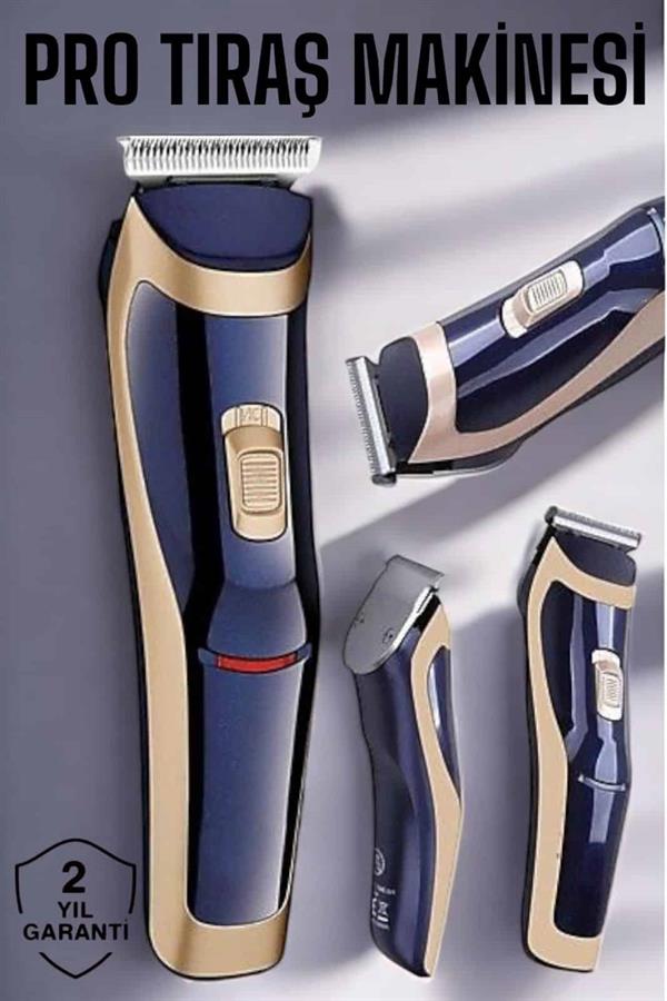 Kablosuz Tıraş Makinesi Hızlı Şarj ve Uzun Süreli Kullanım Sessiz ve Güçlü Motor - Görsel 2