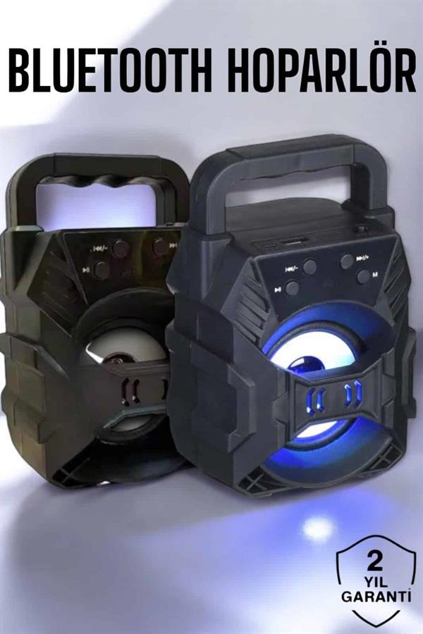 Yüksek Performanslı Bluetooth Hoparlör Kablosuz Taşınabilir - Görsel 2