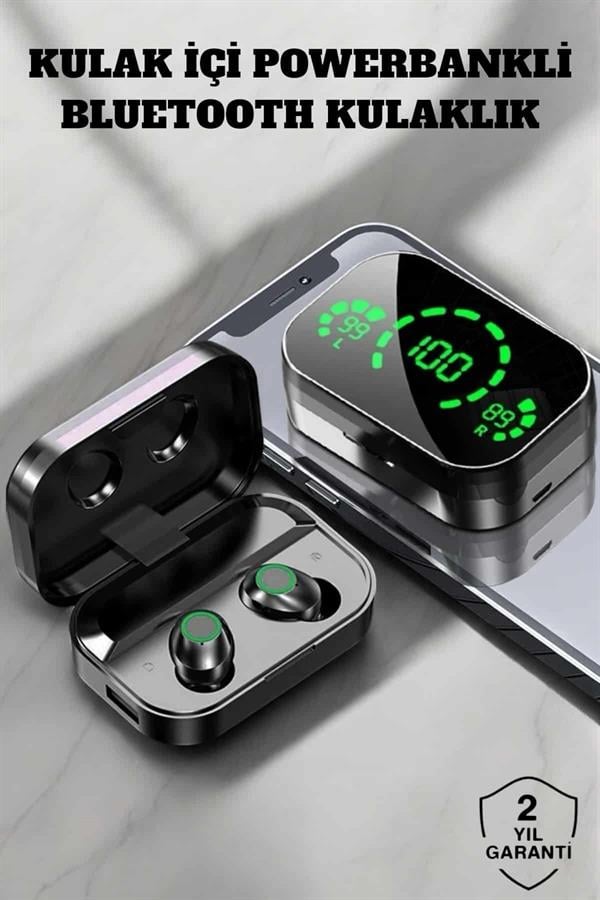 Bluetooth Kulaklık Mikrofonlu Dokunmatik Kontrol ANC Özelliği - Görsel 2
