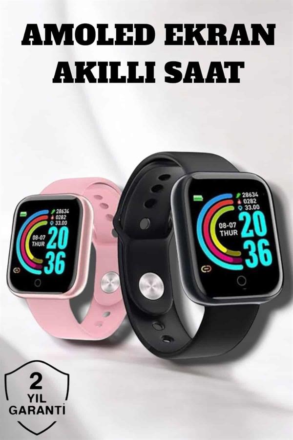 Akıllı Saat Sağlık Takibi ve Akıllı Özelliklerle Donatılmış Modern Akıllı Saat - Görsel 2
