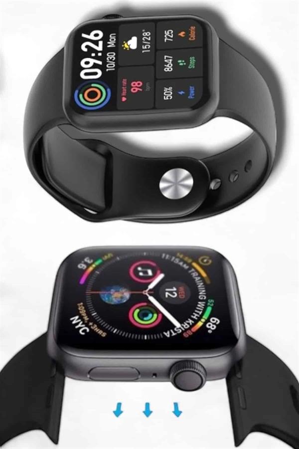 Akıllı Saat Sağlık Takibi ve Akıllı Özelliklerle Donatılmış Modern Akıllı Saat - Görsel 3