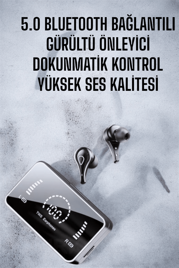 Suya Dayanıklı ve ANC Destekli Kablosuz Kulaklık - Görsel 5