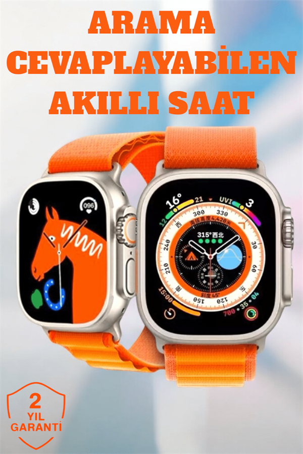 Uyku ve Nabız Takipli Wireless Şarjlı Akıllı Saat Android ve iOS Uyumlu - Görsel 2