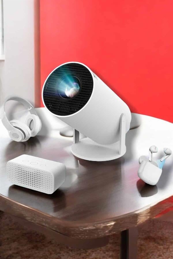 USB ve Kablosuz Bağlantı Özellikli 5000 Saat Ampul Ömürlü Projeksiyon - Görsel 4