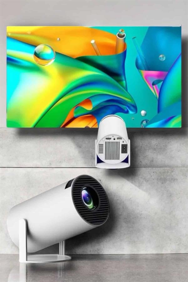 130 İnç Geniş Ekran ve 4K Destekli Full HD Projeksiyon Cihazı - Görsel 4