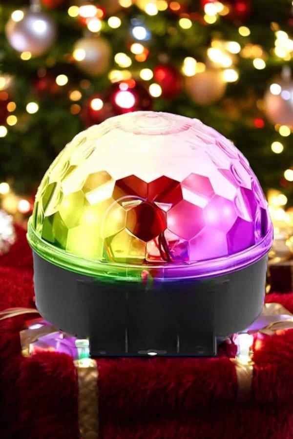 Kompakt Tasarımlı Telefon Kontrollü Disko Topu Işıkları - Görsel 3