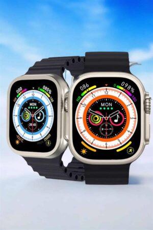 Bluetooth Bağlantılı Nabız Kan Basıncı Oksijen Ölçer Akıllı Saat