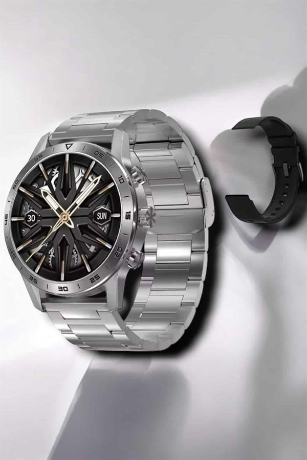 Çift Kordonlu Yüksek Çözünürlüklü Akıllı Saat Uyku İzleyici & Spor Modları - Görsel 4