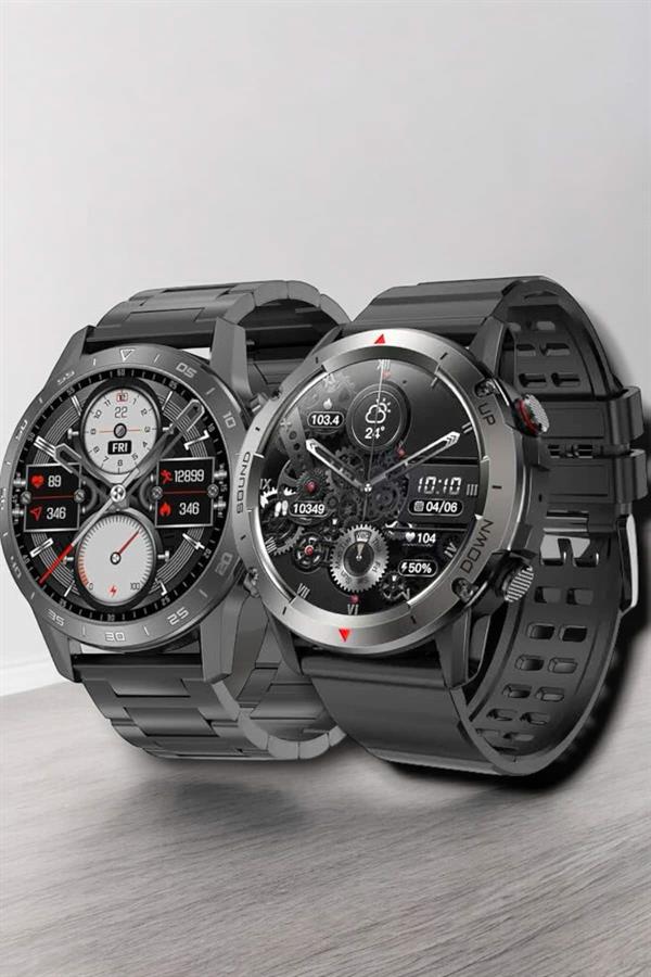 Çift Kordonlu Yüksek Çözünürlüklü Akıllı Saat Uyku İzleyici & Spor Modları - Görsel 5