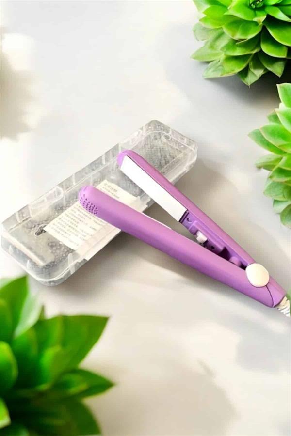 Kompakt ve Hafif: Elektriklenme Karşıtı Mini Saç Düzleştirici - Görsel 4