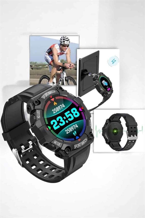 Bluetooth 5.0 Destekli Çok Fonksiyonlu Yeni Nesil Akıllı Saat - Görsel 5