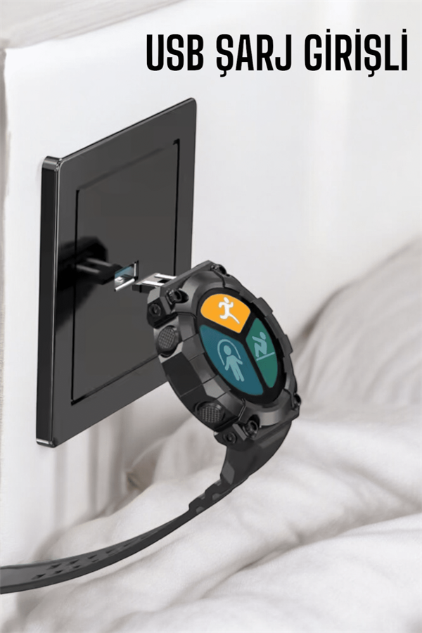 Yeni Nesil Pro Akıllı Saat Sağlık Ve Spor Takibi Yapabilen - Görsel 4