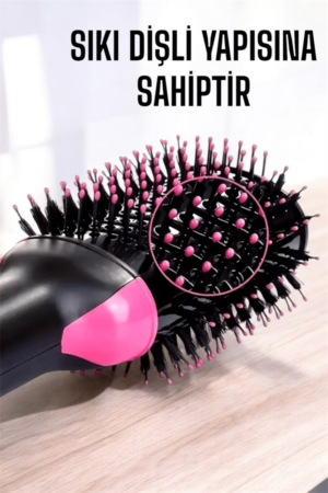 Fön Tarak Elektriklenmeyi Önleyen ve Parlaklık Veren Saç Şekillendirici