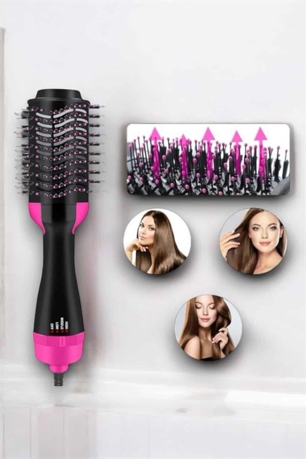 Fön Tarak Elektriklenmeyi Önleyen ve Parlaklık Veren Saç Şekillendirici - Görsel 4