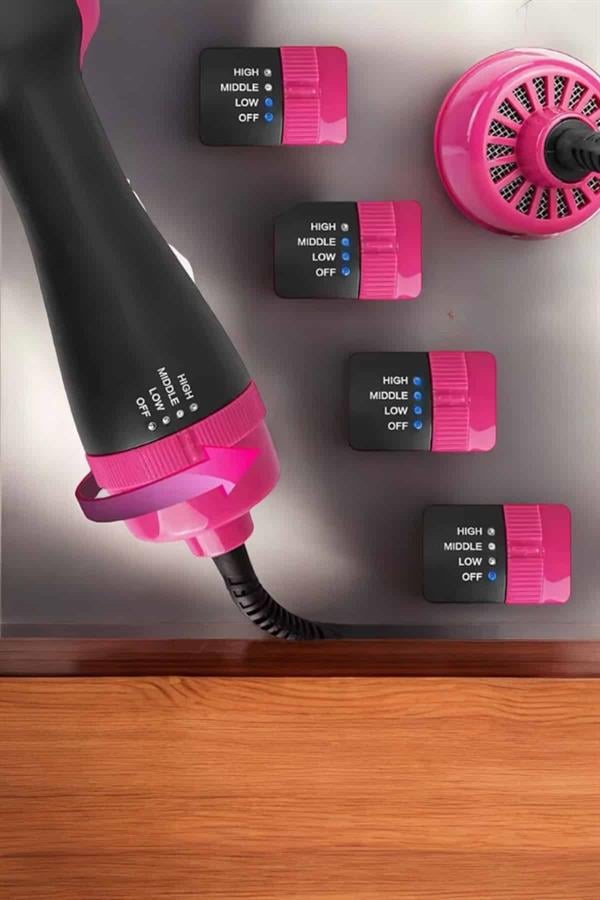 220°C’ye Kadar Isınan Hacim ve Yıpranma Karşıtı Profesyonel Fön Tarağı - Görsel 4