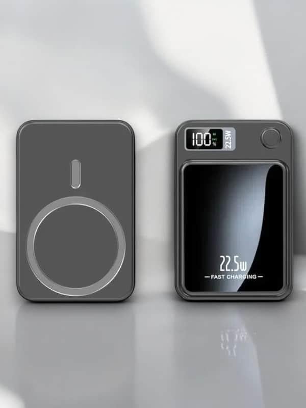 10.000 mAh Wireless Şarjlı Powerbank - Görsel 5