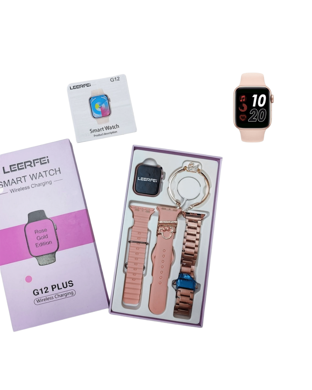 Su Geçirmez Akıllı Saat – 300 mAh Batarya Sesli Arama Uyku & Adım Takibi - Görsel 5