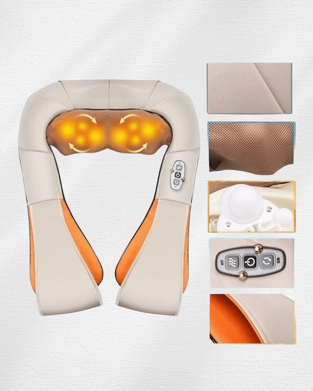 Vücut Masaj Aleti – Ergonomik Tasarım Güçlü Ovmalı Masaj Teknolojisi - Görsel 2