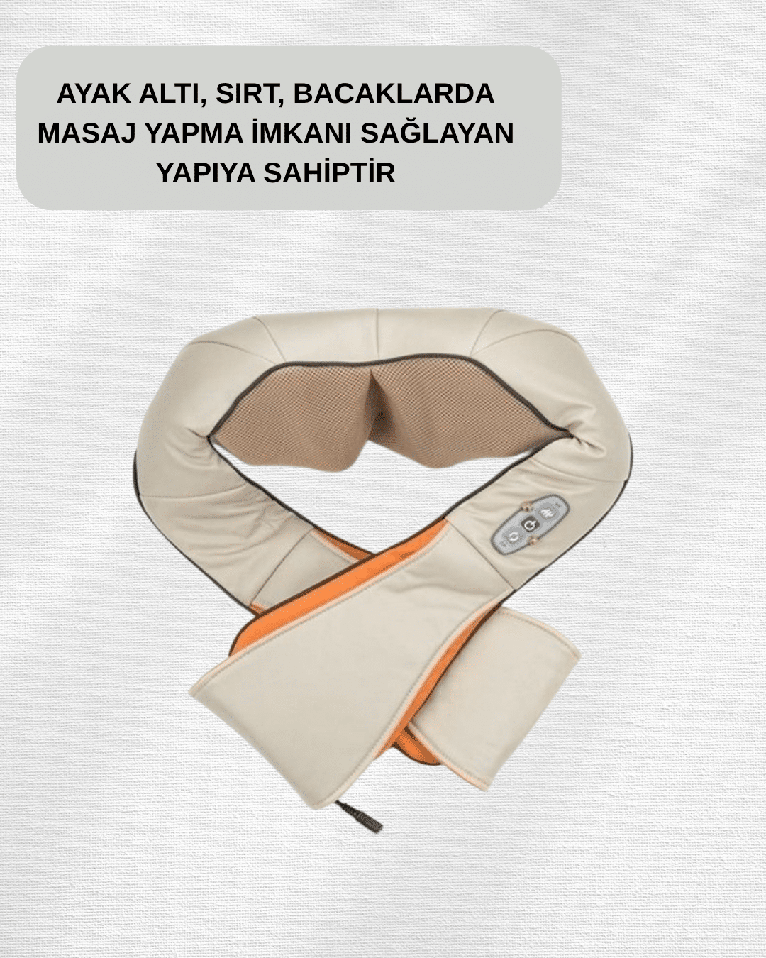 Vücut Masaj Aleti – Ergonomik Tasarım Güçlü Ovmalı Masaj Teknolojisi - Görsel 4