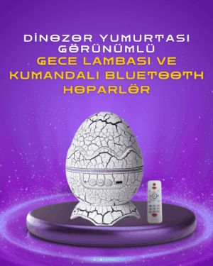 Ayarlanabilir Parlaklık ve Sis Efektli Atmosfer Lambası