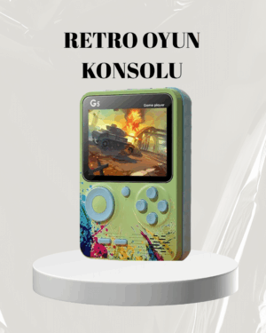3 İnç Renkli Ekranlı Taşınabilir El Konsolu – G5 Modeli