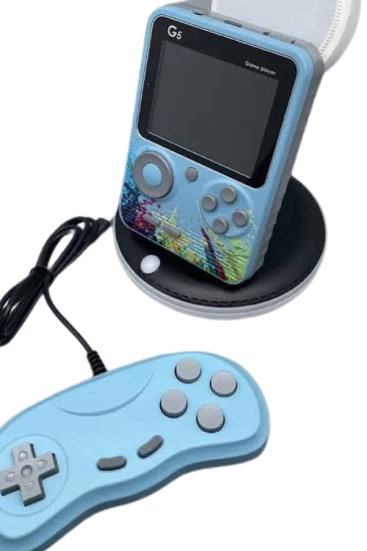 Game Box Oyun Konsolu 500 Retro Oyunlu Mini Taşınabilir 3 İnç - Görsel 2