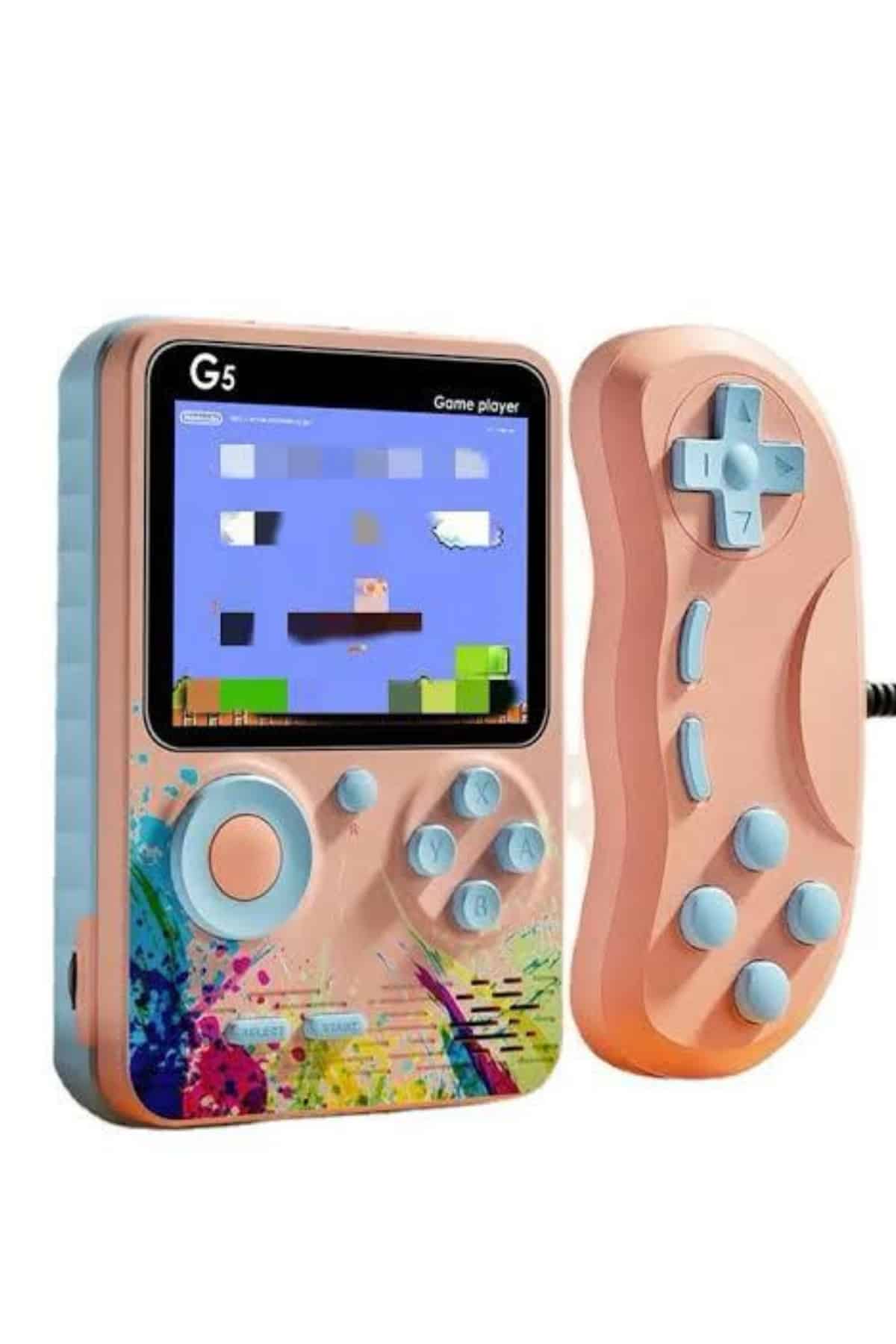 Game Box Mini 500 Adet Retro Oyun Taşınabilir Oyun Konsolu - Görsel 4