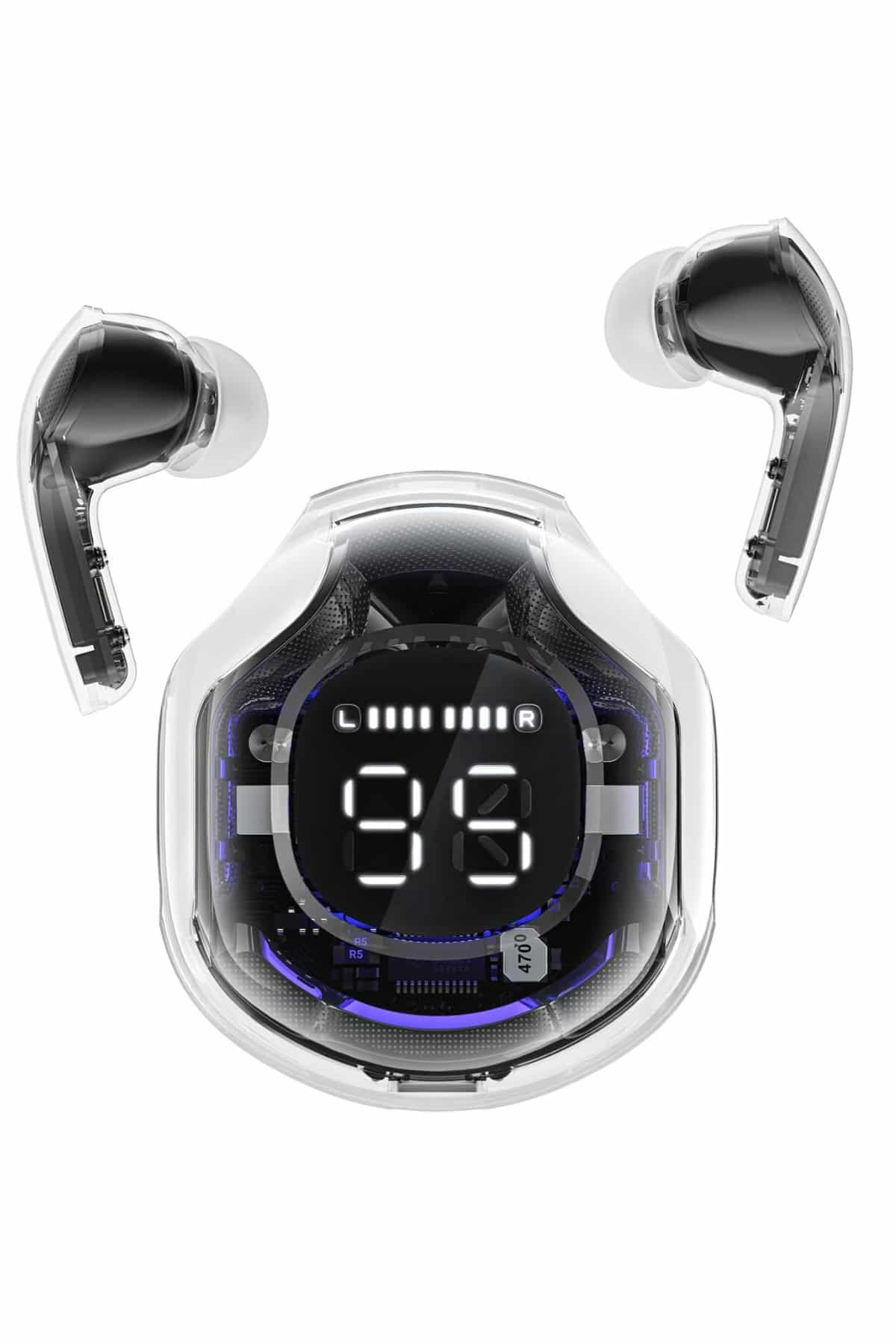 Kulak İçi Bluetooth Kulaklık ANC ENC Özellikli Şarj Göstergeli Kablosuz Kulaklık - Görsel 5