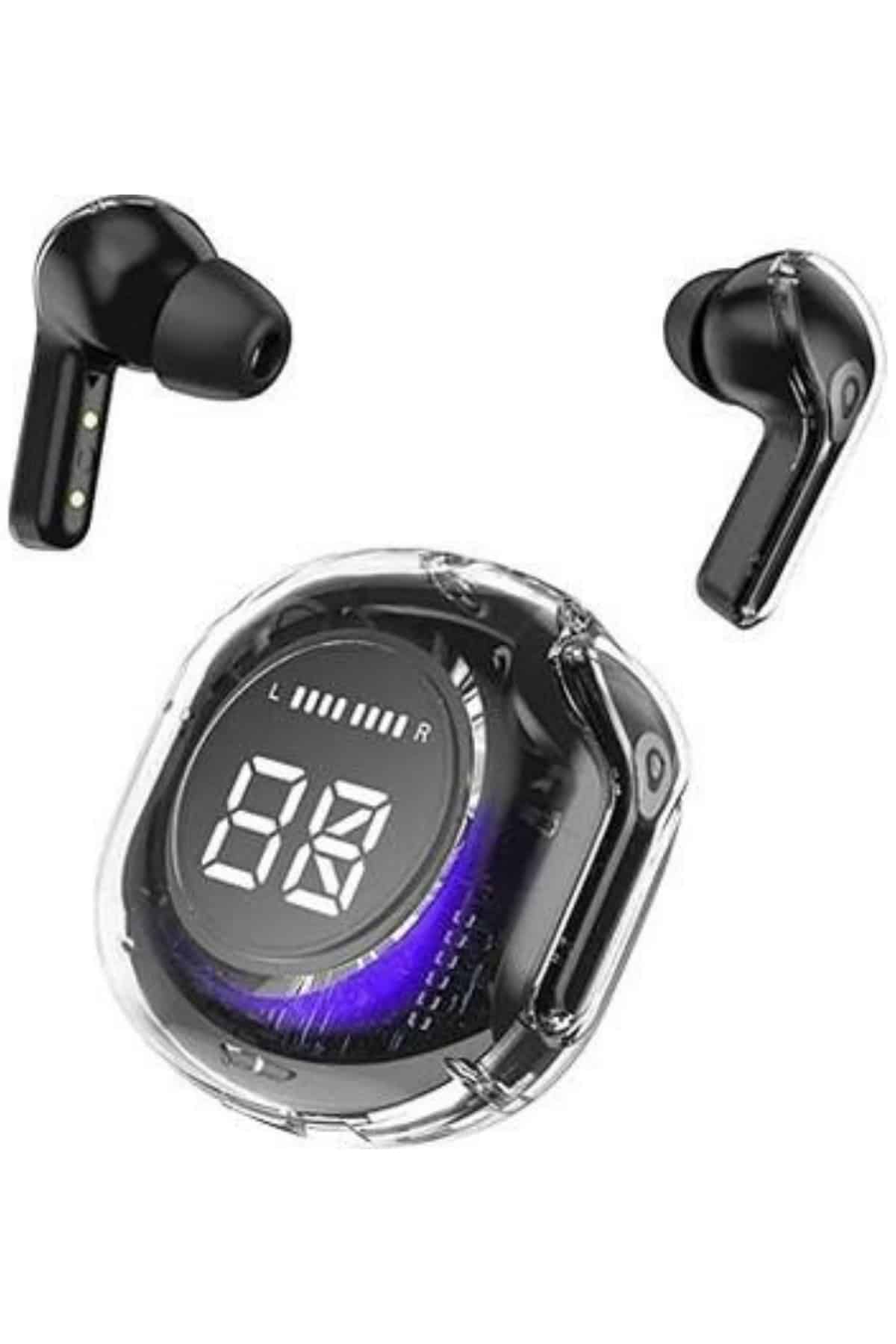 Yeni Nesil Bluetooth Kulaklık Dijital Göstergeli Gaming Dokunmatik 5.3 Kablosuz - Görsel 4