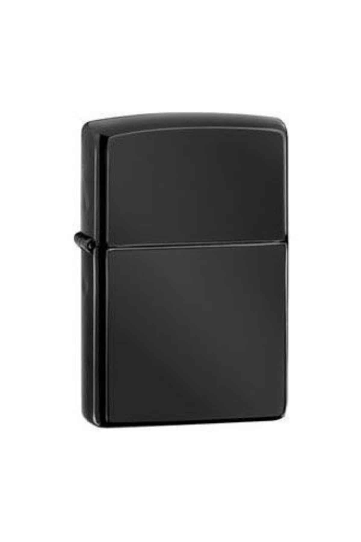 Çakmak Parlak Siyah Doldurulabilir Hedyelik Eşya - Görsel 4