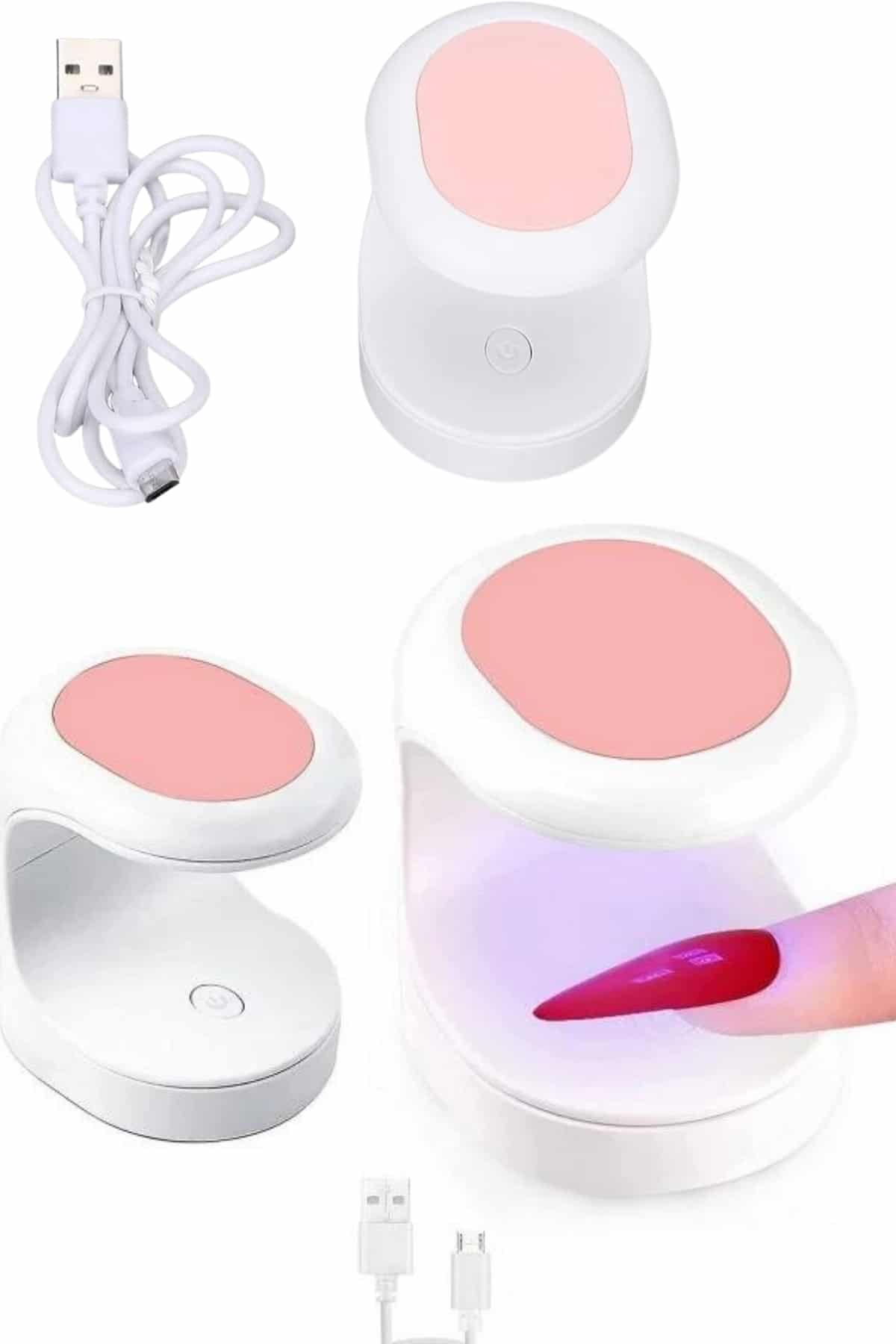 Kalıcı Oje Protez Tırnak Uv Led Kuturucu Oje Jel Tırnak Kurutucu - Görsel 2