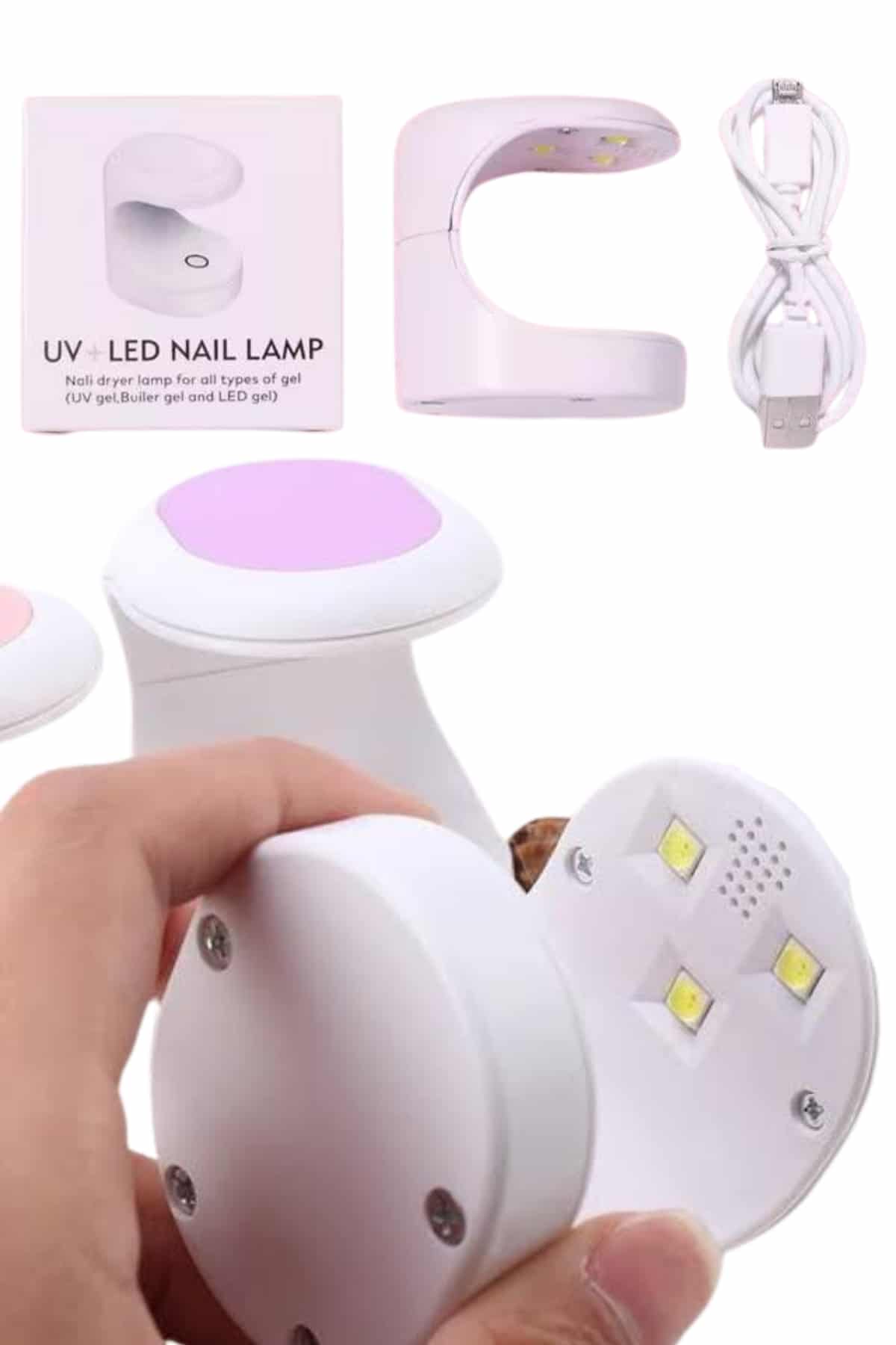 Kalıcı Oje Protez Tırnak Uv Led Kuturucu Oje Jel Tırnak Kurutucu - Görsel 3