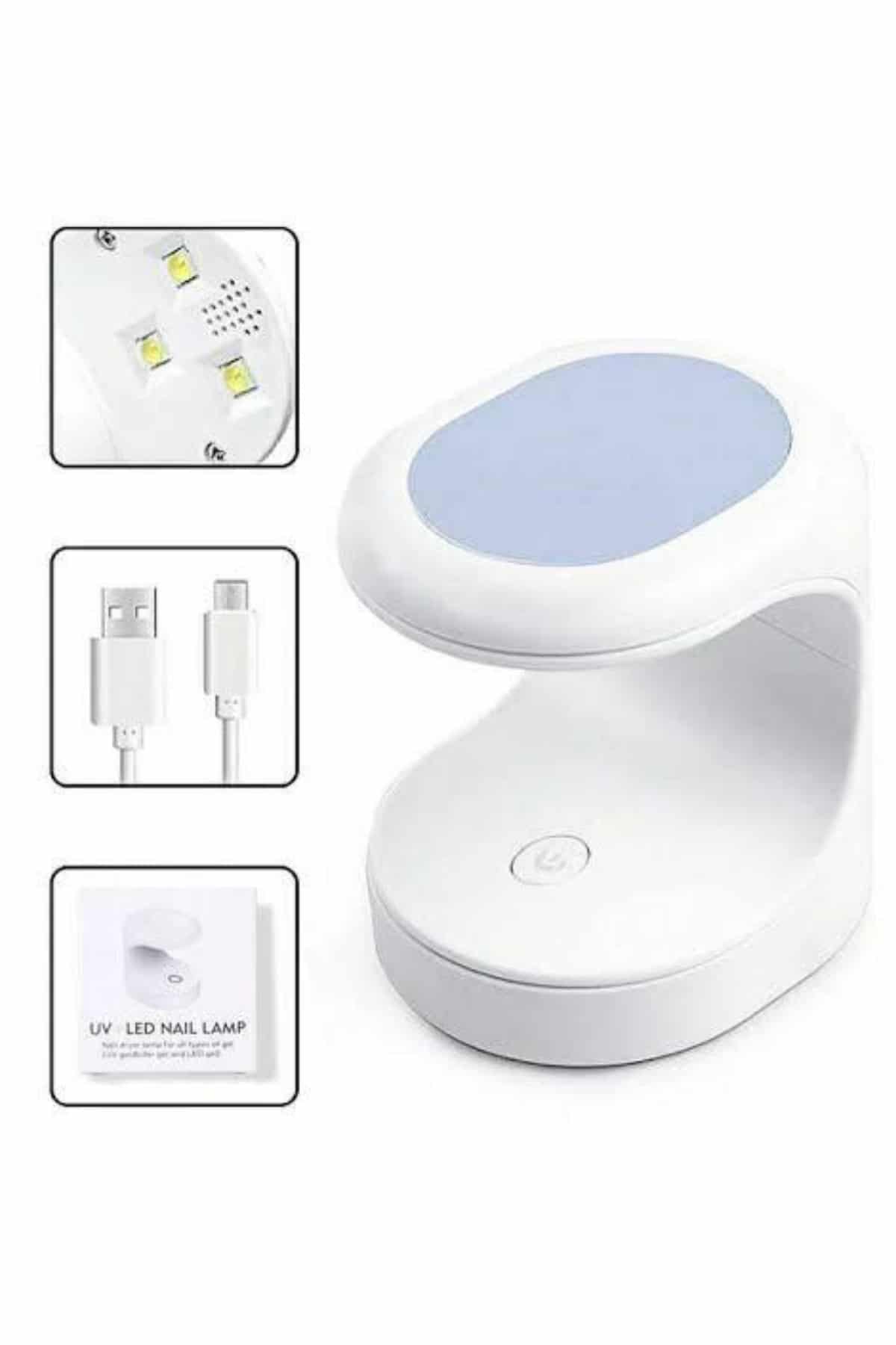 Kalıcı Oje Protez Tırnak Uv Led Kuturucu Oje Jel Tırnak Kurutucu - Görsel 5