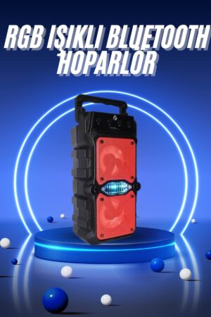 Ses Bombası Kablosuz Bluetooth Hoparlör Çift Çıkışlı Yüksek Ses Kaliteli Hoparlör