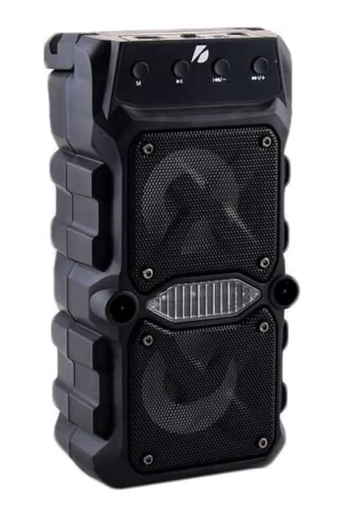 Ses Bombası Kablosuz Bluetooth Hoparlör Çift Çıkışlı Yüksek Ses Kaliteli Hoparlör - Görsel 2