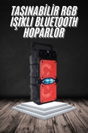 Bluetooth Hoparlör Çift Mikrofonlu Güçlü Ses Kaliteli Kesintisiz Kablosuz