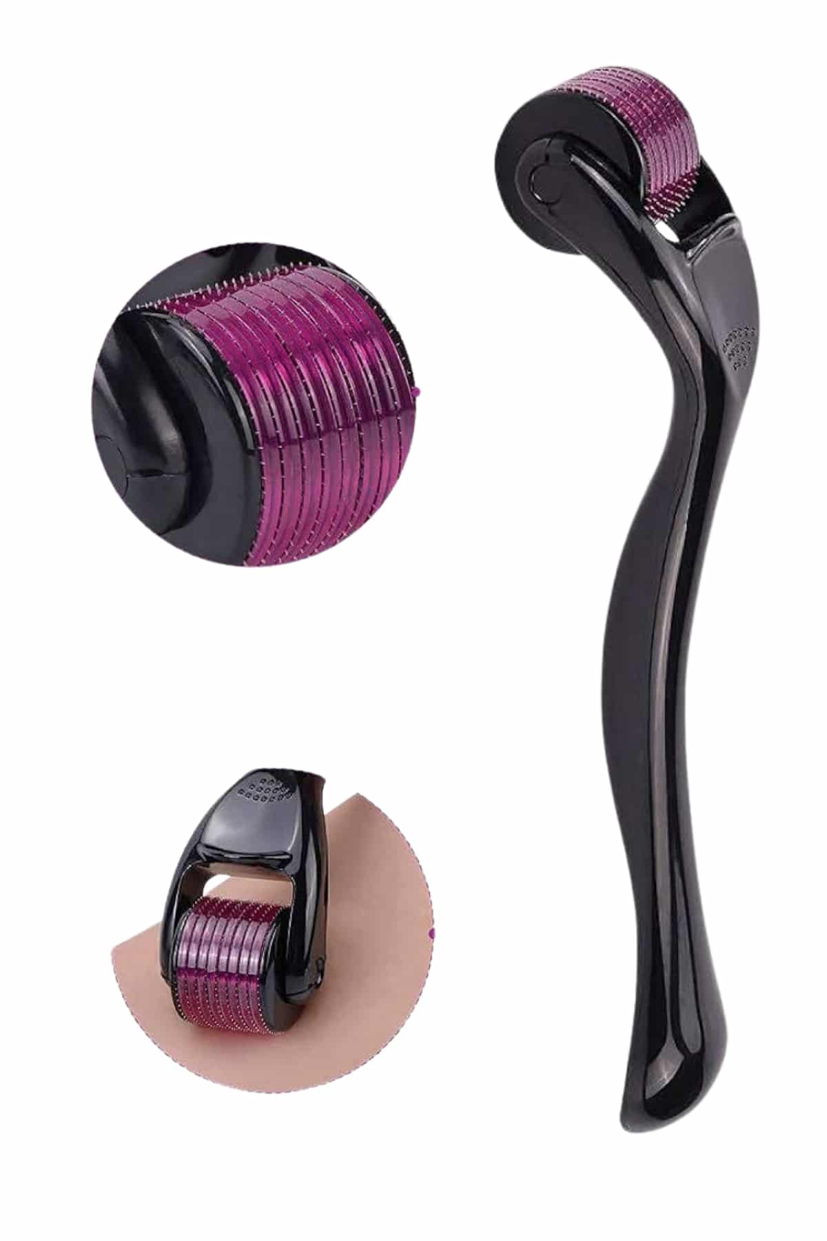 Titanyum Uçlu Derma Roller 540 İğneli 1 mm Gözenek Azaltıcı Akne İzlerine Uygun - Görsel 2