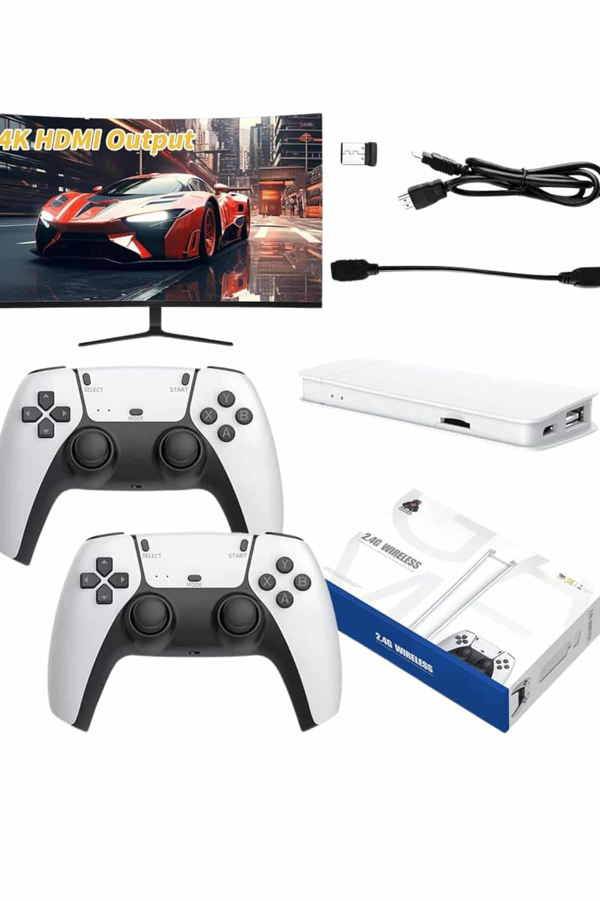 Video Oyunu Konsolu Retro 4K 3D Yeni Oyun Retro Game Box - Görsel 4