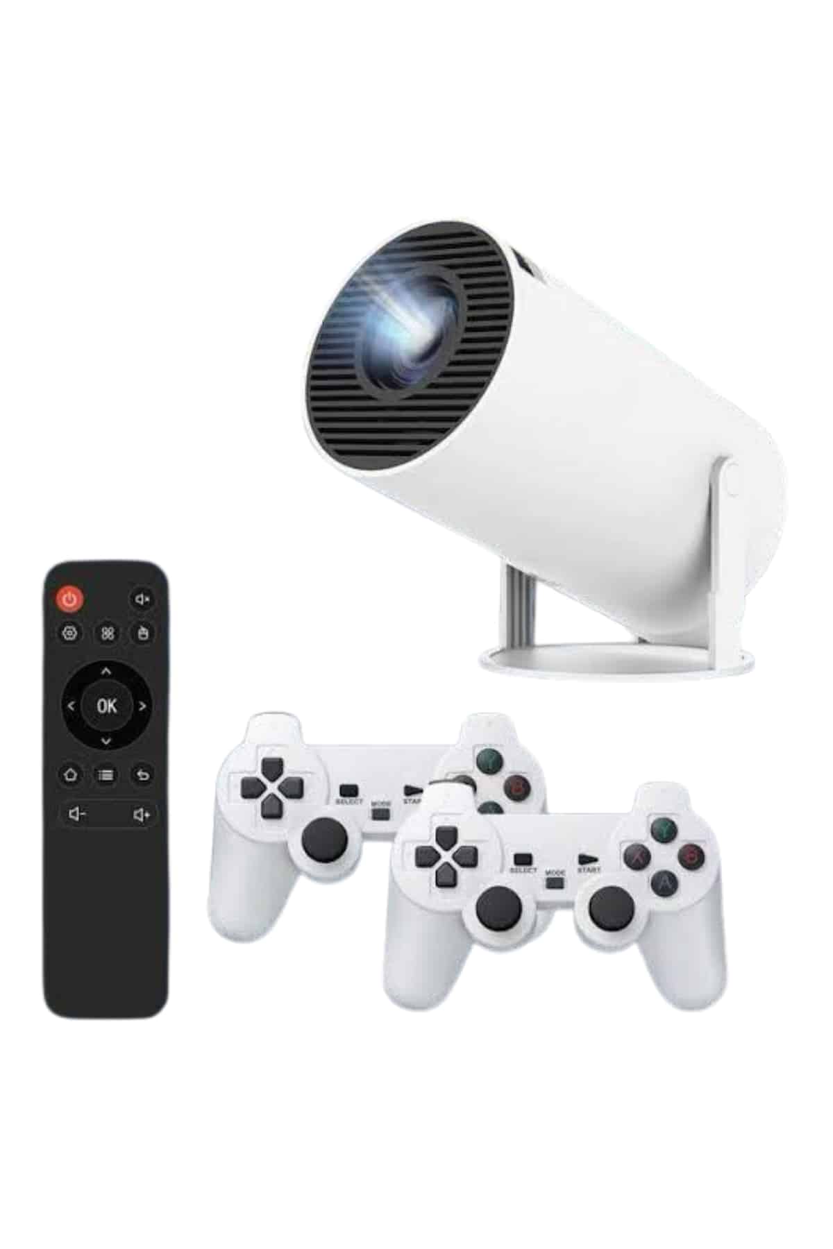 Projeksiyon Cihazı Video Oyun Konsolu 8 GB Hafıza LCD Ekran Kumandalı - Görsel 2