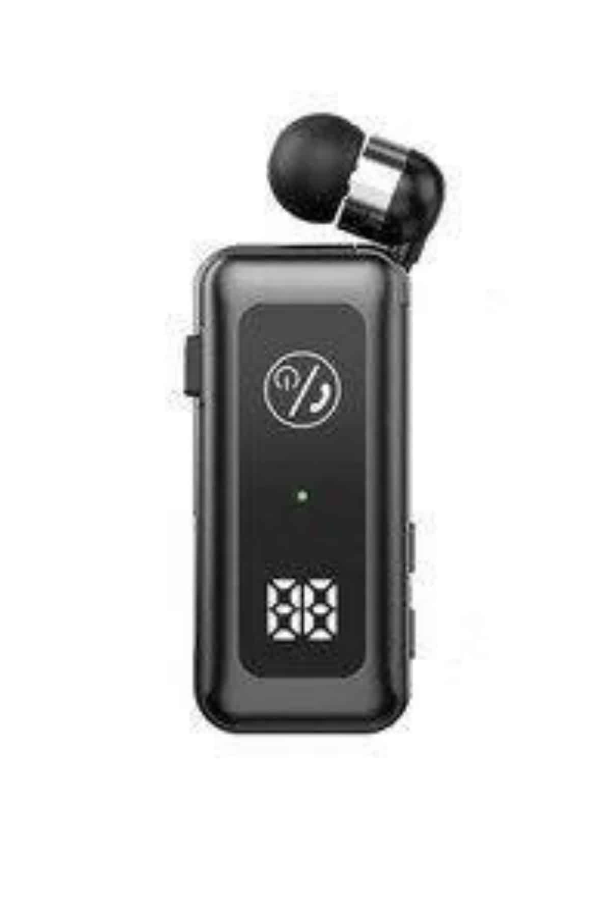 Makaralı Kulaklık SD Kart Girişli Dijital Göstergeli Kablolu Bluetooth Kulaklık - Görsel 3