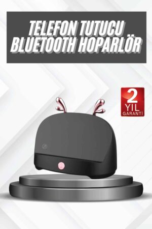 Telefon Tutucu Bluetooth Hoparlör Geyikli Renkli Uzun Ömürlü