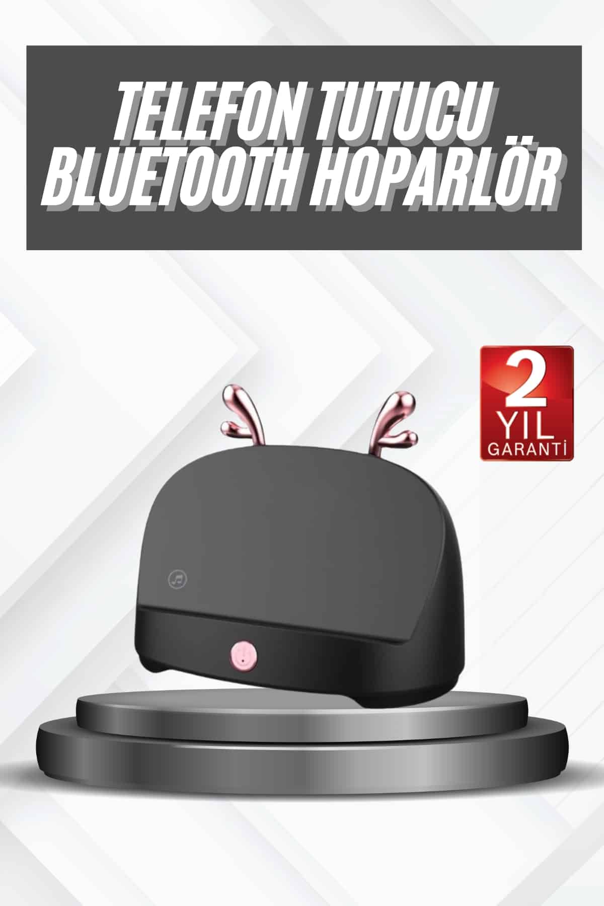 Kablosuz Bluetooth Hoparlör Telefon Koyma Özelliği Yüksek Ses Kaliteli - Görsel 2