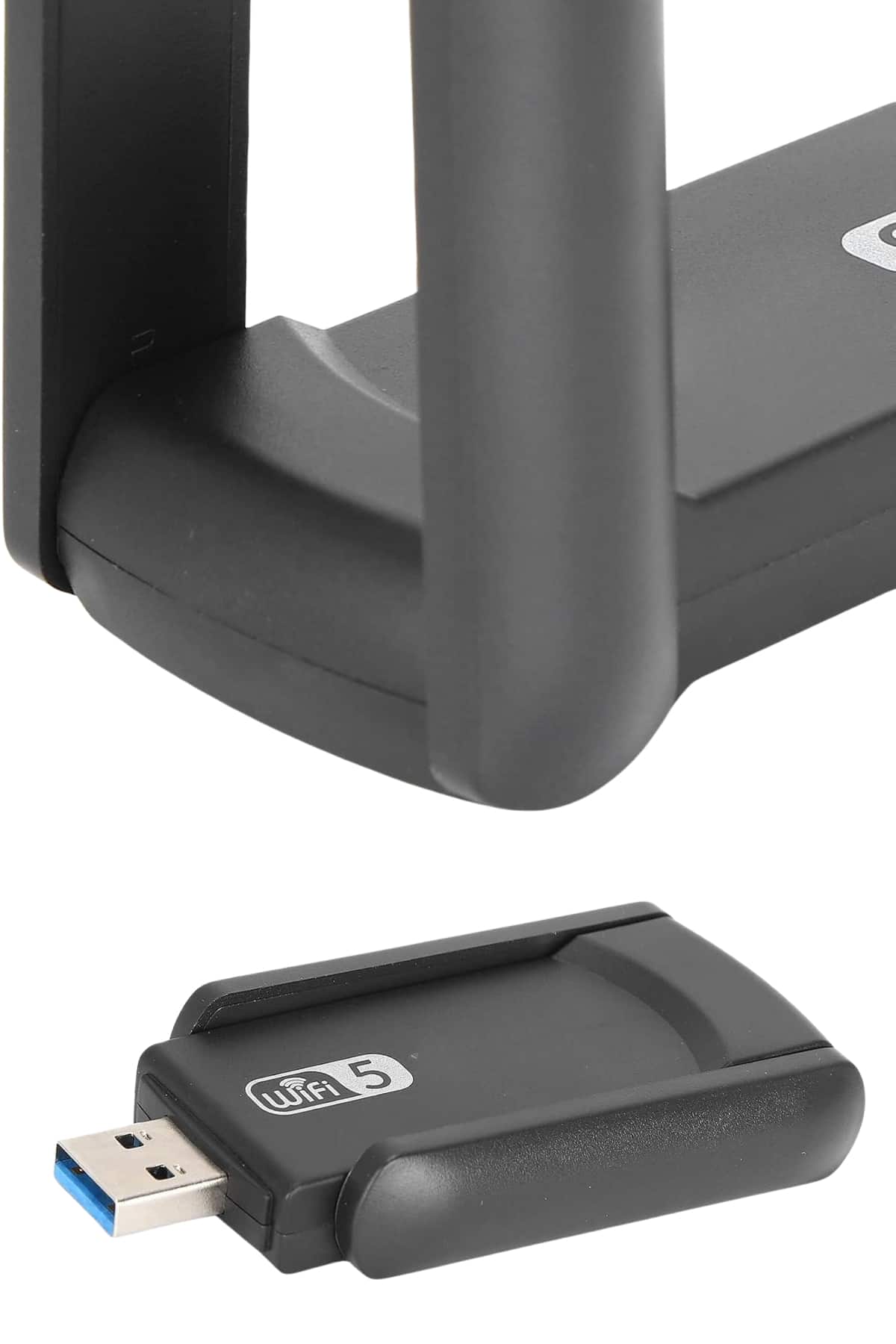 Mbps Wifi Alıcı Kablosuz Wifi Adaptörü Çift Band Çift Antenli - Görsel 3