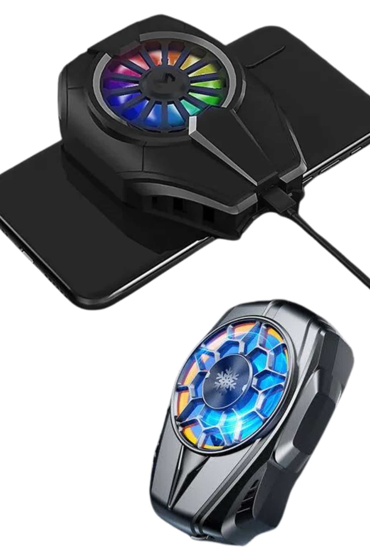 Telefonu Soğutma Fanı Radyatör Mobil Cihazlara Uyumlu Soğutucu - Görsel 5