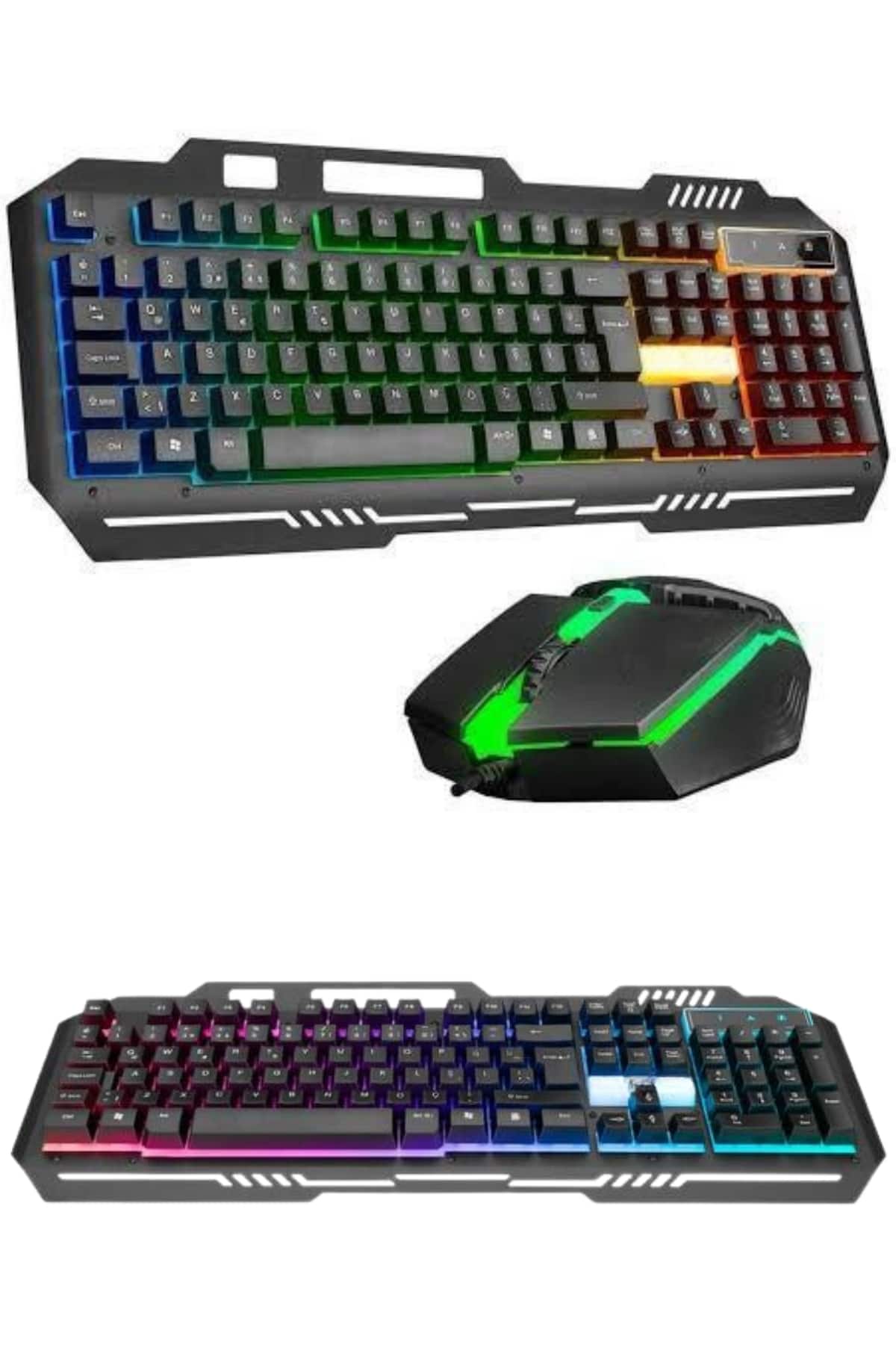 Gaming Oyuncu Klavyesi Led Aydınlatmalı Mekanik Hisli - Görsel 5